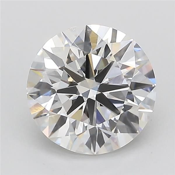 2.14ct E VVS2 Rare Carat Ideal Cut Round Lab Grown Diamond