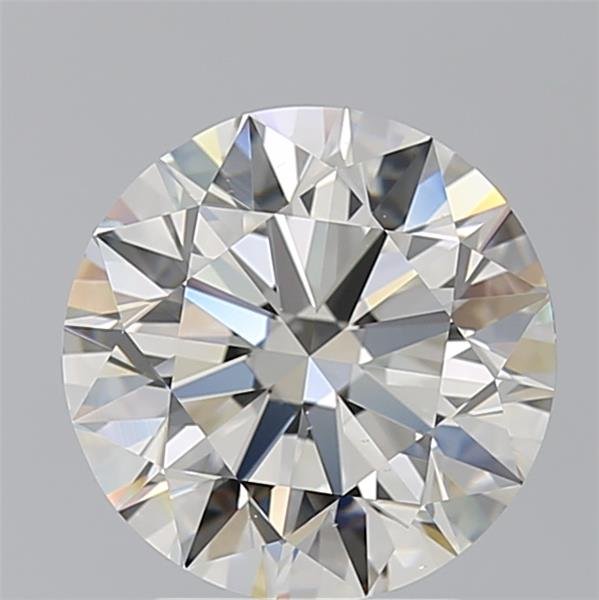 3.18ct K VS2 Rare Carat Ideal Cut Round Diamond