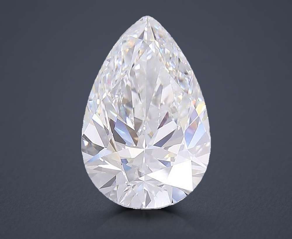 7.99 Carat Pear Lab Diamond