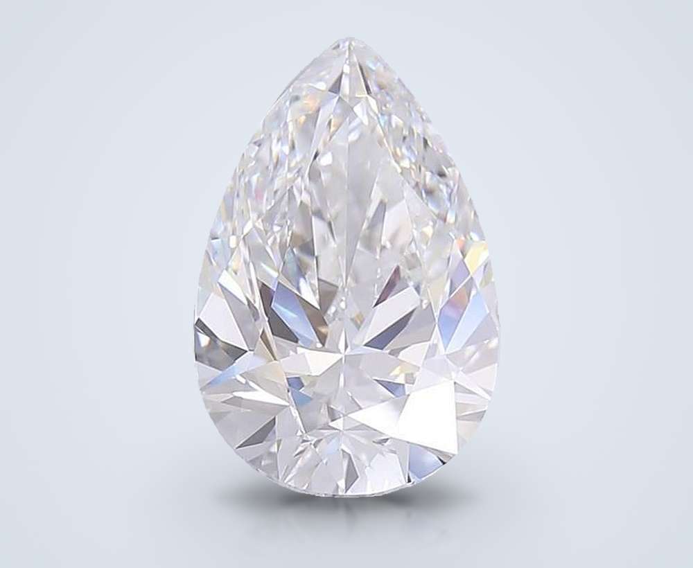 7.99 Carat Pear Lab Diamond