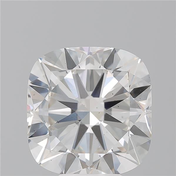 7.19ct H SI1 Rare Carat Ideal Cut Cushion Lab Grown Diamond