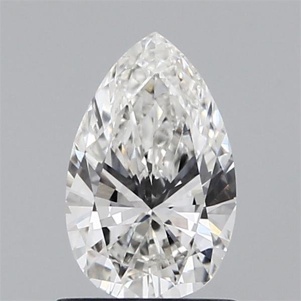 0.79ct F VVS2 Rare Carat Ideal Cut Pear Lab Grown Diamond