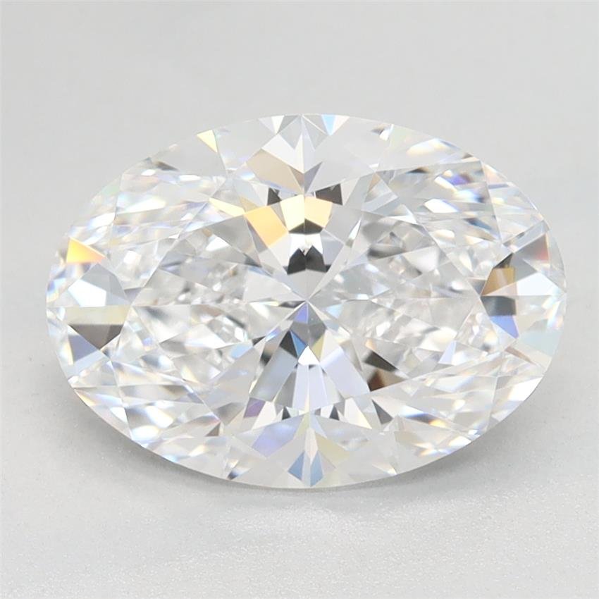 2.18ct D VVS1 Very Good Cut Oval Lab Grown Diamond