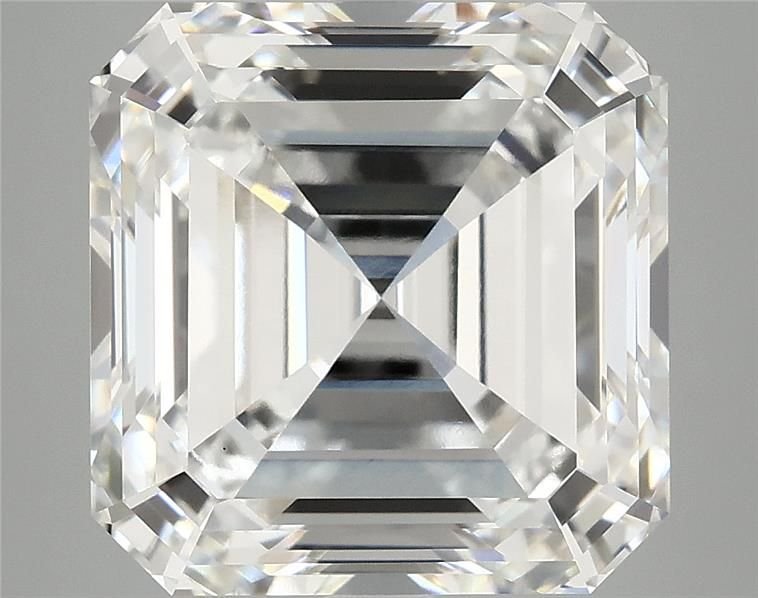 8.31ct F VVS2 Excellent Cut Asscher Lab Grown Diamond