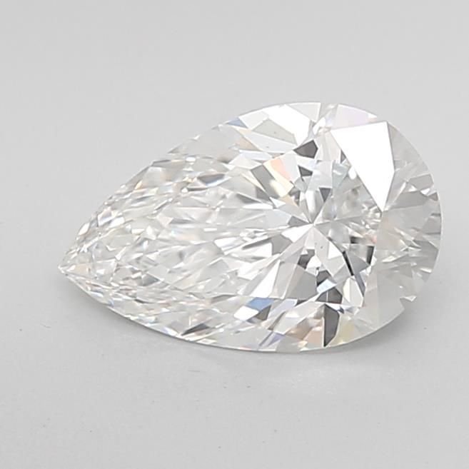 1.55ct E VS1 Rare Carat Ideal Cut Pear Lab Grown Diamond
