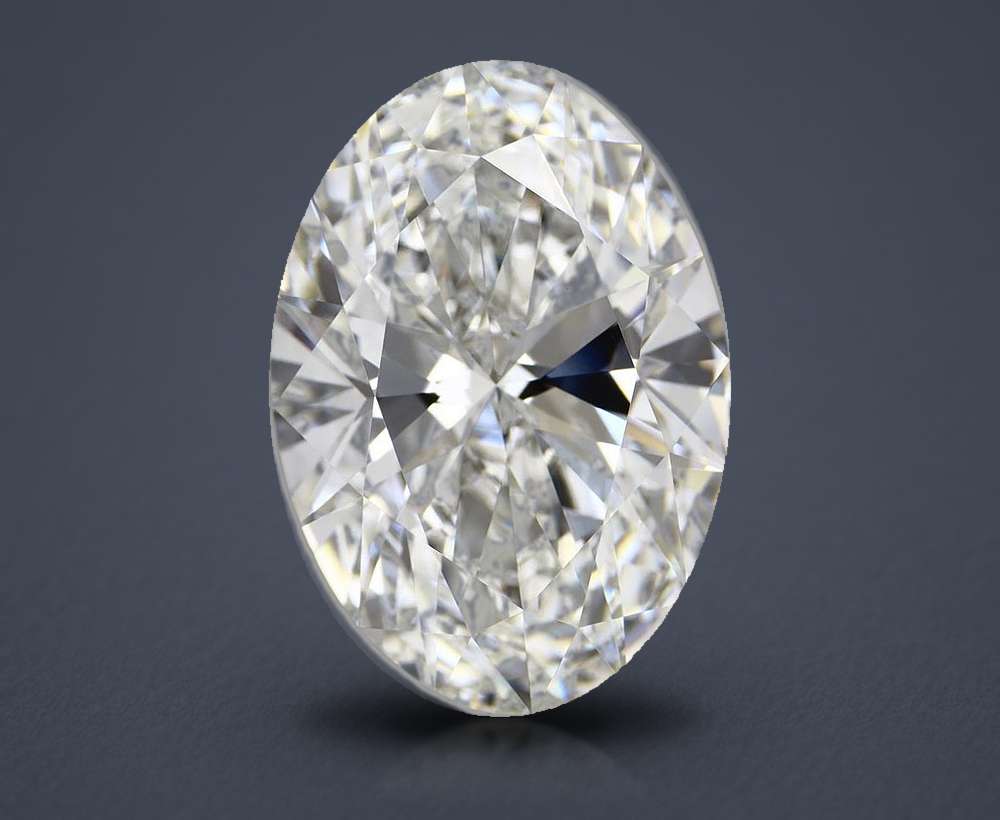 10.09 Carat Oval Lab Diamond