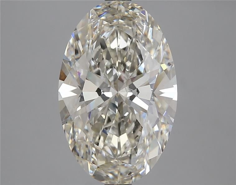 4.26ct I VS1 Rare Carat Ideal Cut Oval Lab Grown Diamond