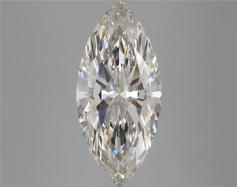 4.32ct H VS2 Rare Carat Ideal Cut Marquise Lab Grown Diamond