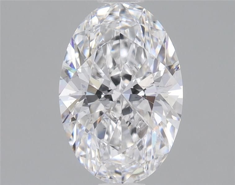 0.92ct E SI1 Rare Carat Ideal Cut Oval Lab Grown Diamond