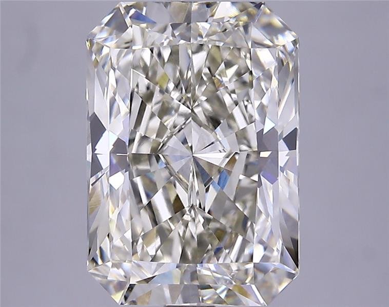 5.08ct J VS1 Rare Carat Ideal Cut Radiant Lab Grown Diamond