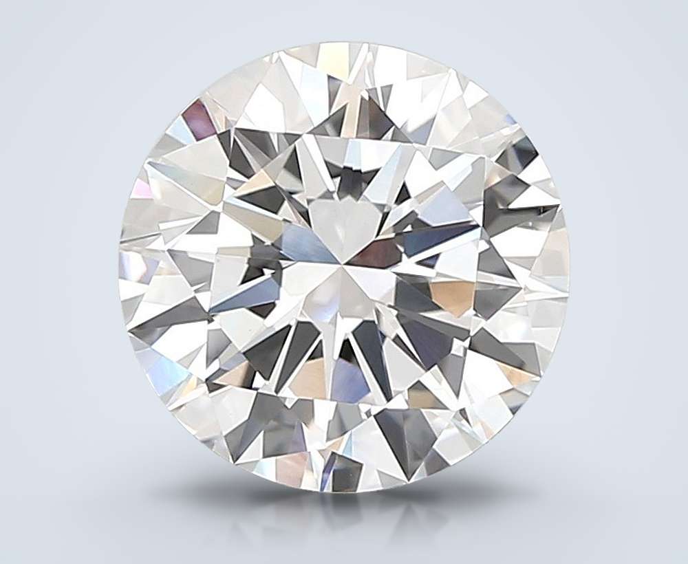 6.01 Carat Round Lab Diamond