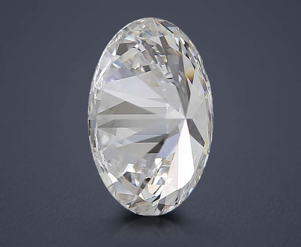 3.76 Carat Oval Lab Diamond