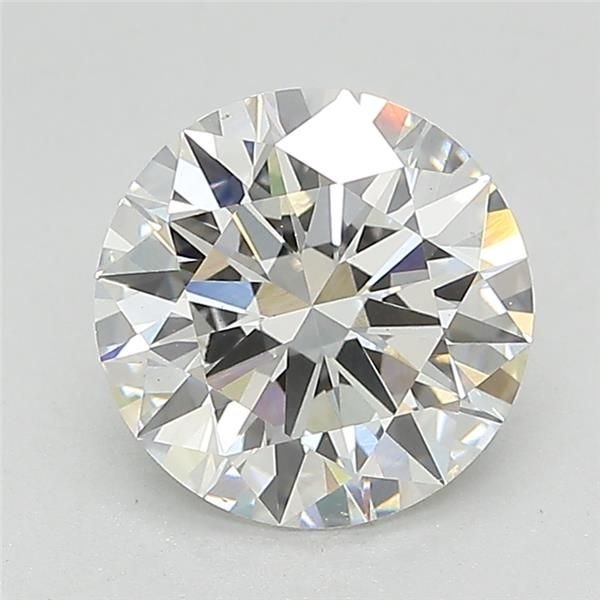 2.05ct E VS2 Rare Carat Ideal Cut Round Lab Grown Diamond