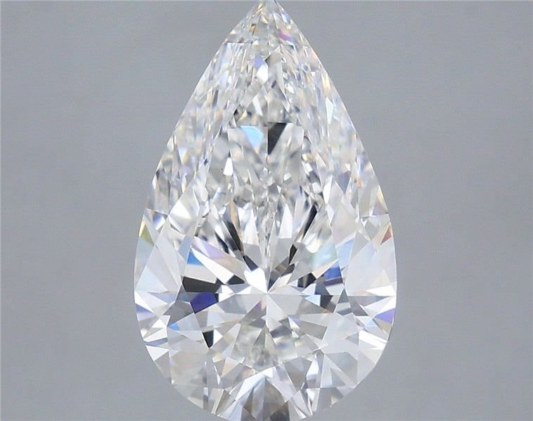 3.79 Carat Pear Lab Diamond