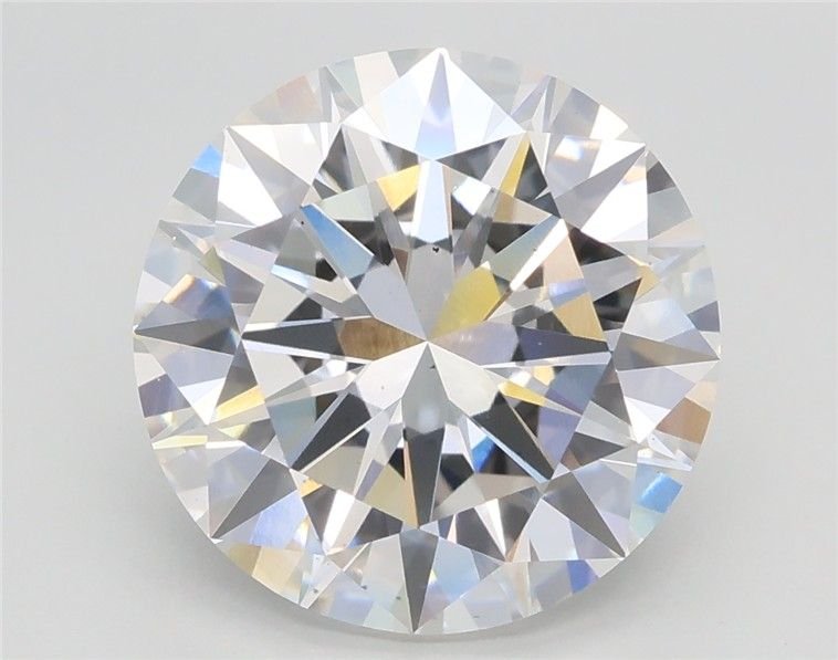 4.50ct E VS2 Excellent Cut Round Lab Grown Diamond