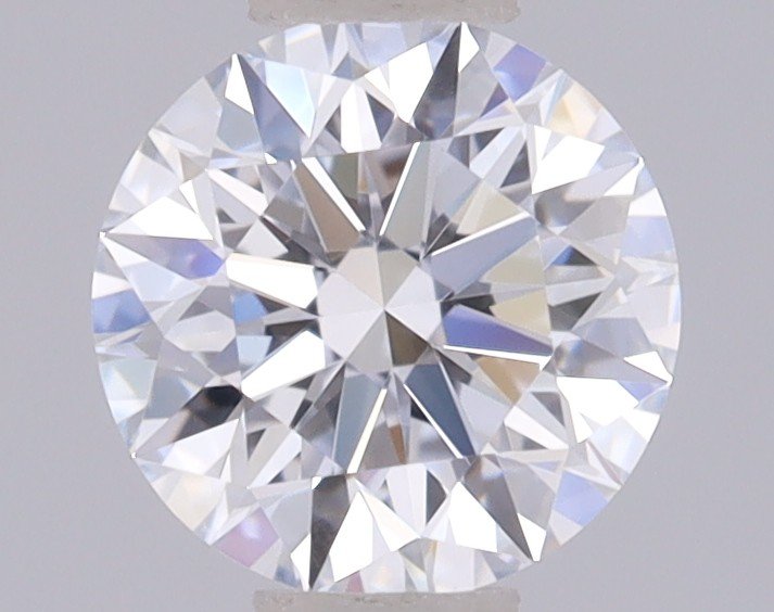 0.53ct F IF Excellent Cut Round Lab Grown Diamond