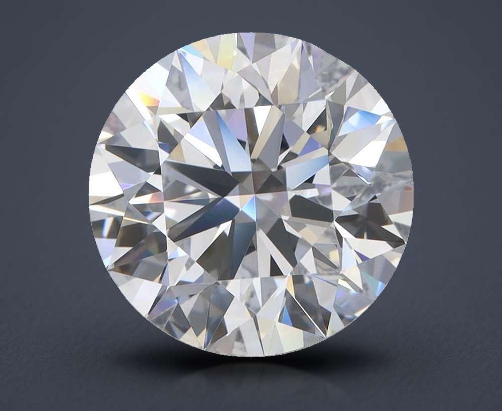 5.39 Carat Round Lab Diamond