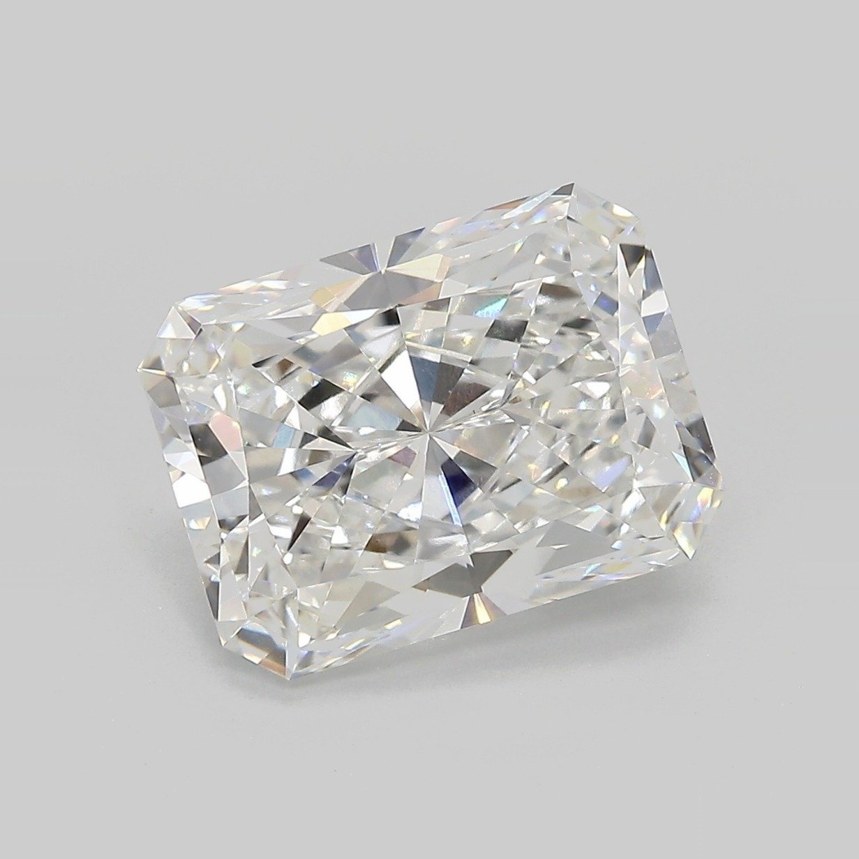 6.09ct E VS1 Rare Carat Ideal Cut Radiant Lab Grown Diamond
