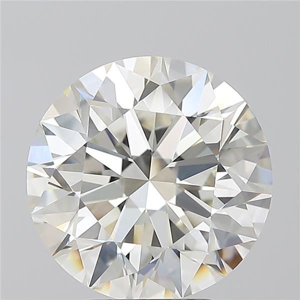 4.31ct J SI1 Rare Carat Ideal Cut Round Diamond