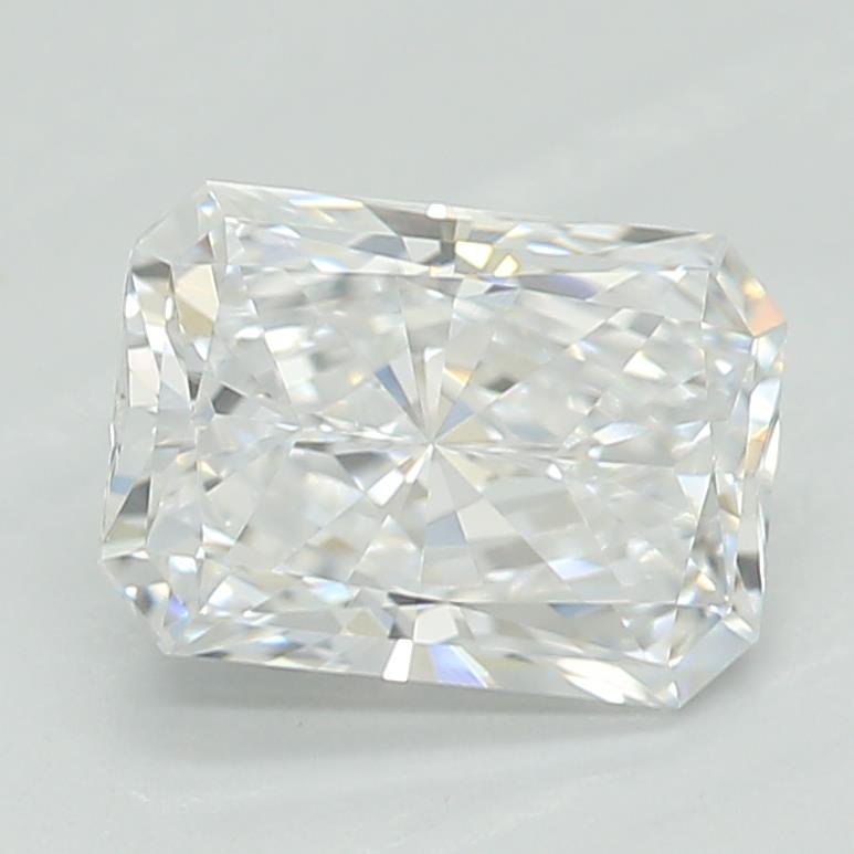 0.81ct D VVS2 Rare Carat Ideal Cut Radiant Lab Grown Diamond