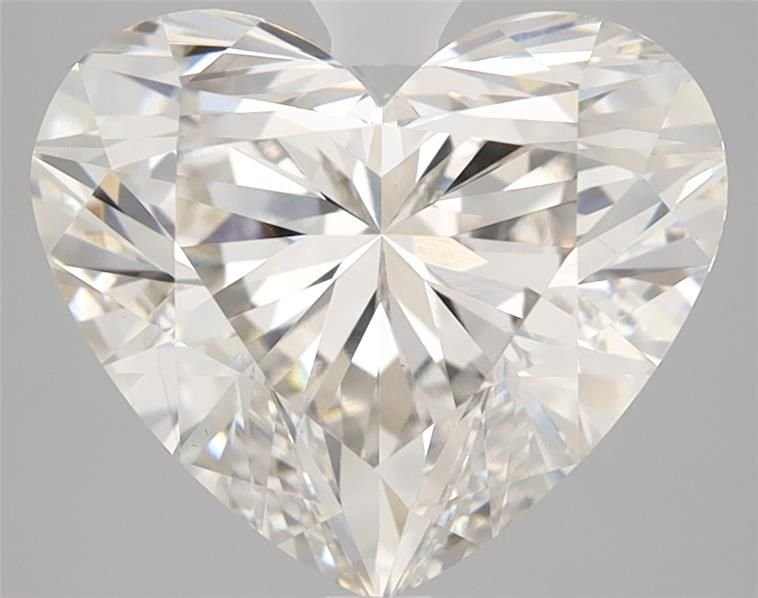 4.10ct G VS1 Rare Carat Ideal Cut Heart Lab Grown Diamond