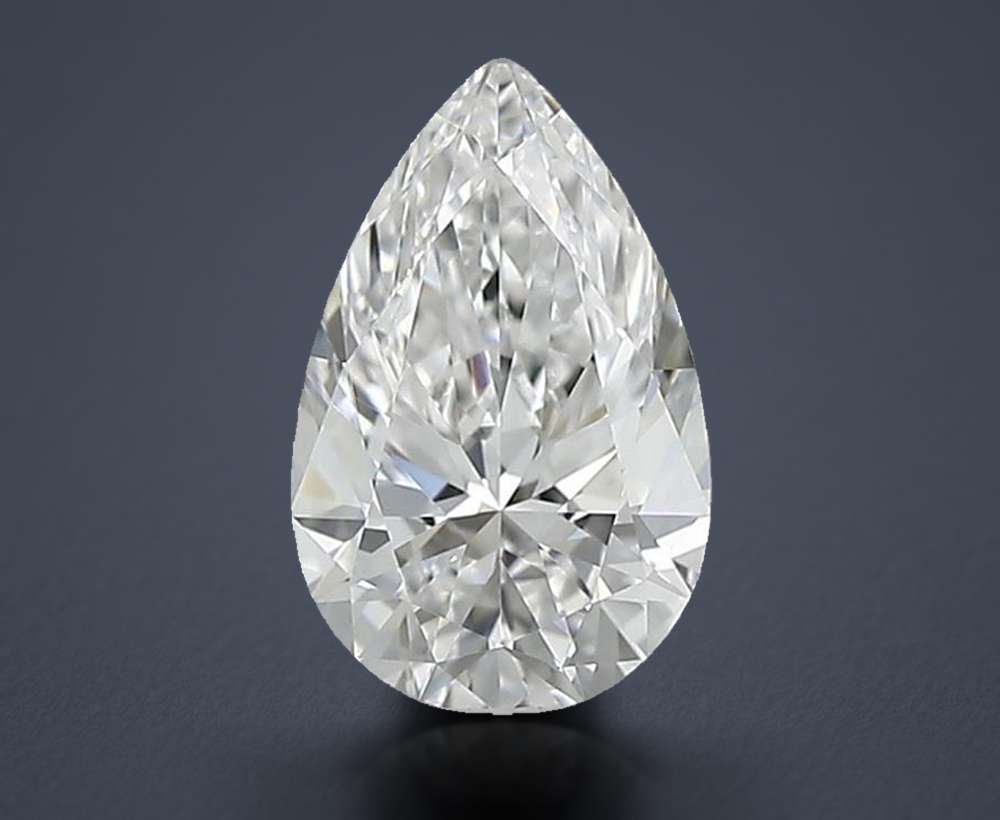 0.60 Carat Pear Natural Diamond