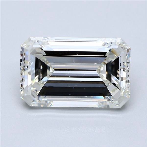 6.02ct J VS2 Very Good Cut Emerald Diamond