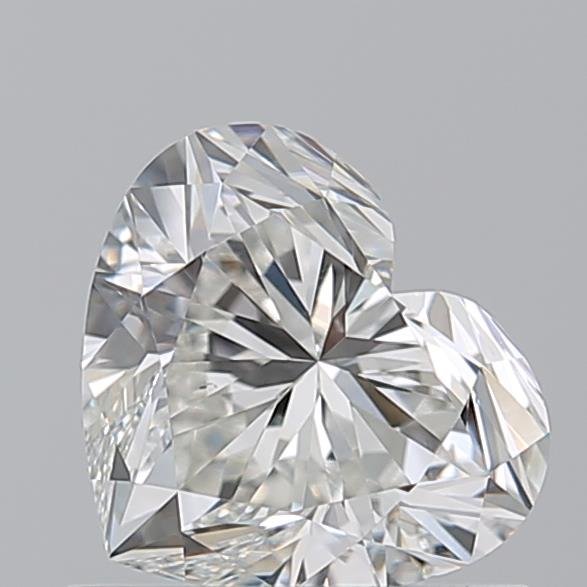 0.92ct I VS2 Rare Carat Ideal Cut Heart Diamond