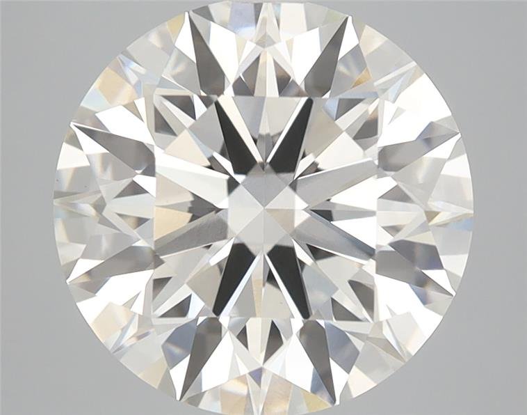 4.73ct I VVS2 Rare Carat Ideal Cut Round Lab Grown Diamond