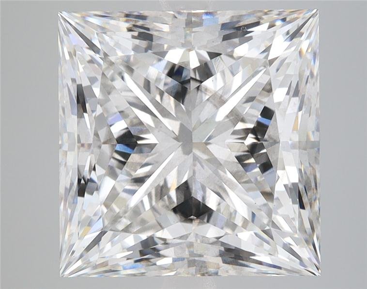 8.05ct G SI1 Rare Carat Ideal Cut Princess Lab Grown Diamond