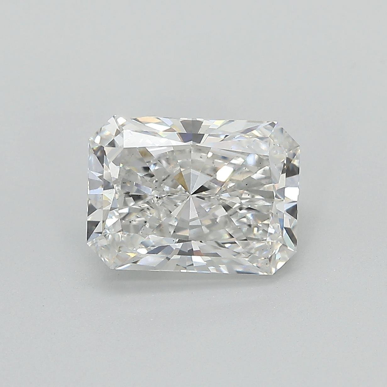 2.58ct E VS2 Rare Carat Ideal Cut Radiant Lab Grown Diamond