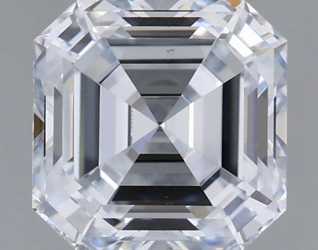 1.03ct F VS1 Rare Carat Ideal Cut Asscher Lab Grown Diamond