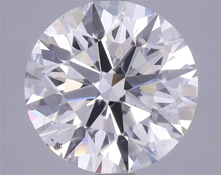 3.57ct G SI1 Rare Carat Ideal Cut Round Lab Grown Diamond