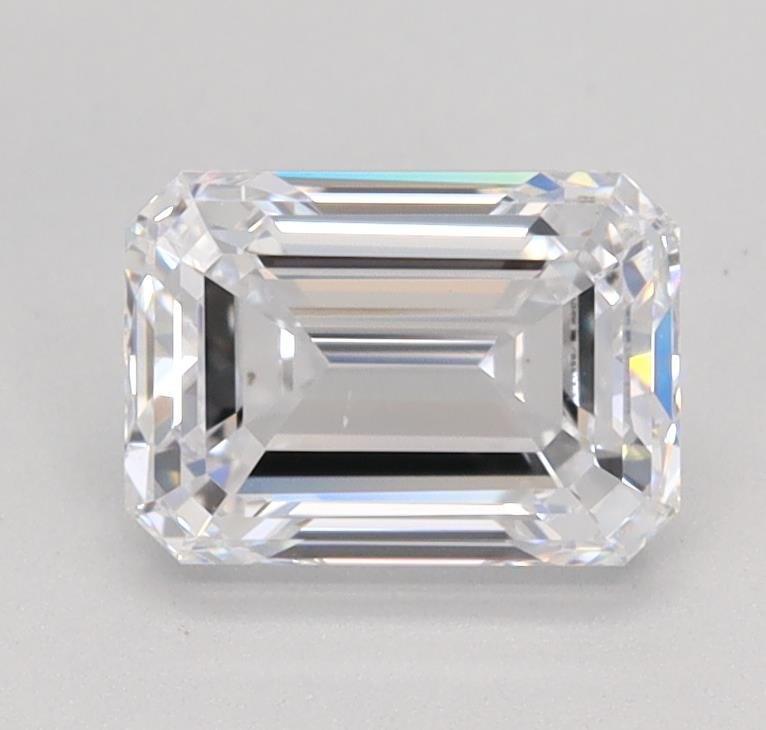 1.00ct D VS1 Excellent Cut Emerald Lab Grown Diamond