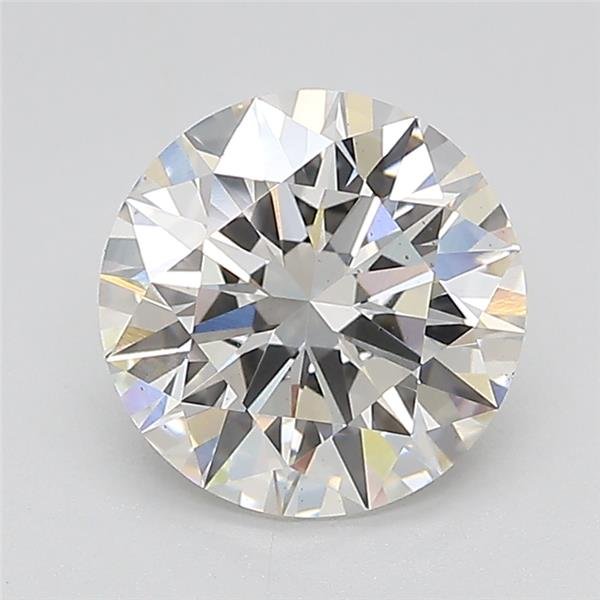 1.90ct F VS2 Rare Carat Ideal Cut Round Lab Grown Diamond