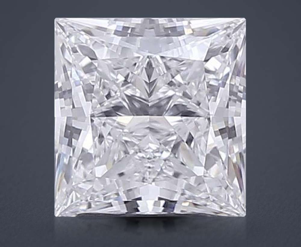 3.70 Carat Princess Lab Diamond