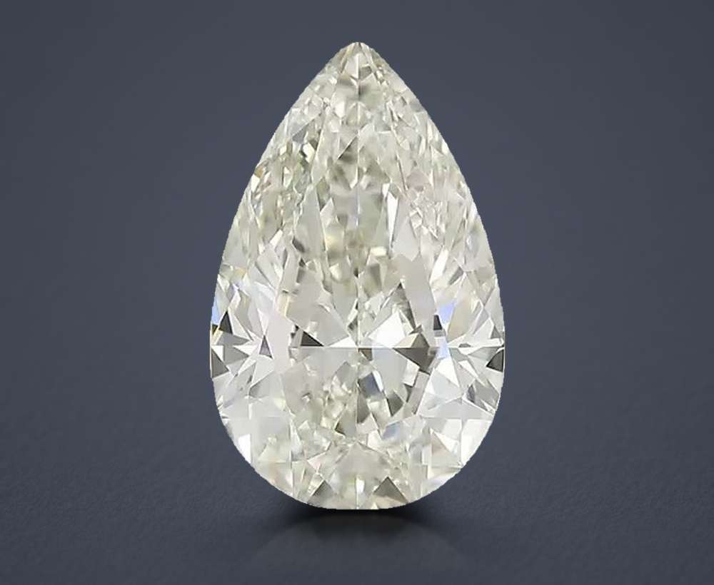 2.00 Carat Pear Natural Diamond