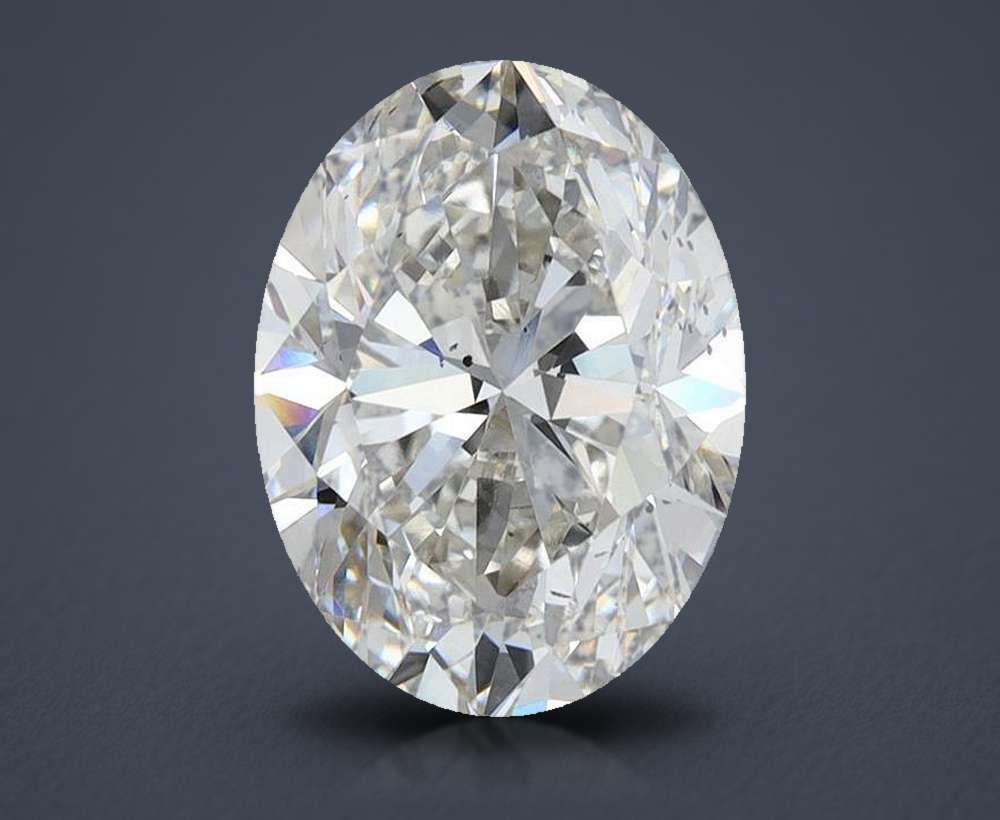 4.01 Carat Oval Lab Diamond