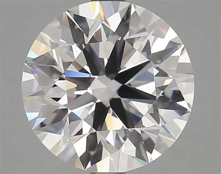 3.81ct F IF Rare Carat Ideal Cut Round Lab Grown Diamond