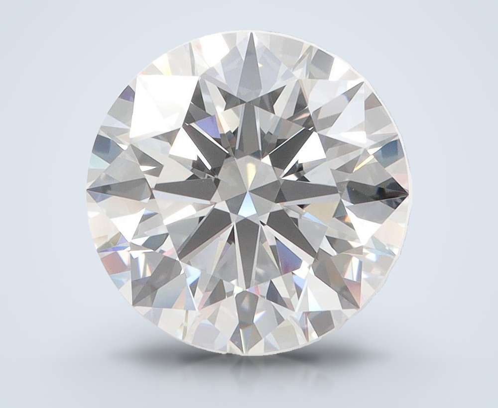 4.28 Carat Round Lab Diamond