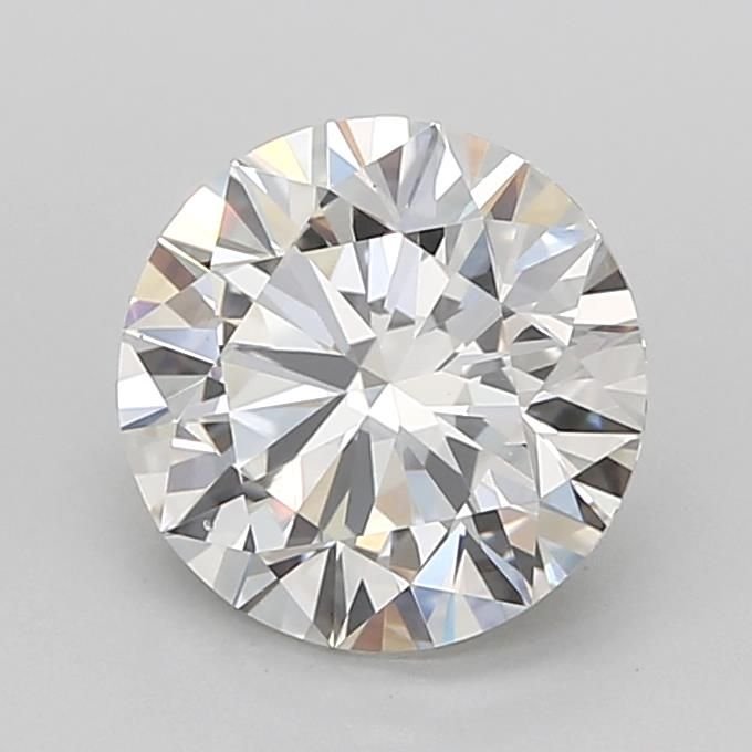 2.02ct F VVS2 Rare Carat Ideal Cut Round Lab Grown Diamond