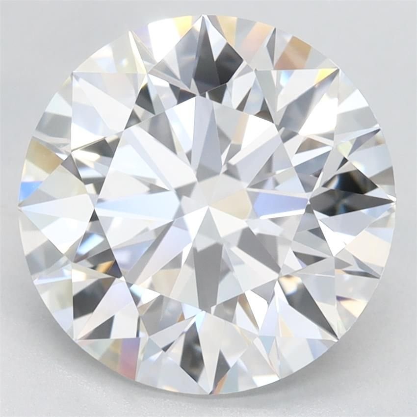 3.68ct E VVS1 Rare Carat Ideal Cut Round Lab Grown Diamond