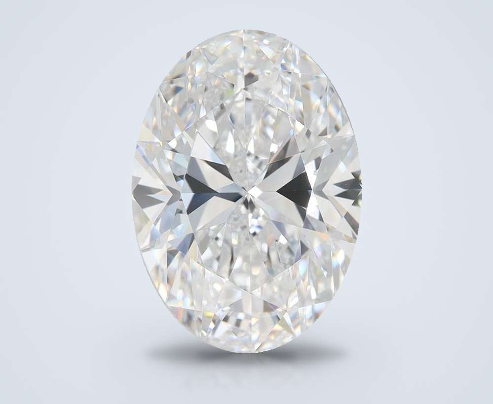5.51 Carat Oval Lab Diamond