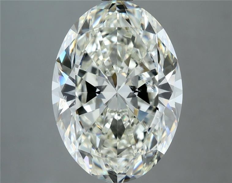 4.03ct I SI1 Rare Carat Ideal Cut Oval Diamond