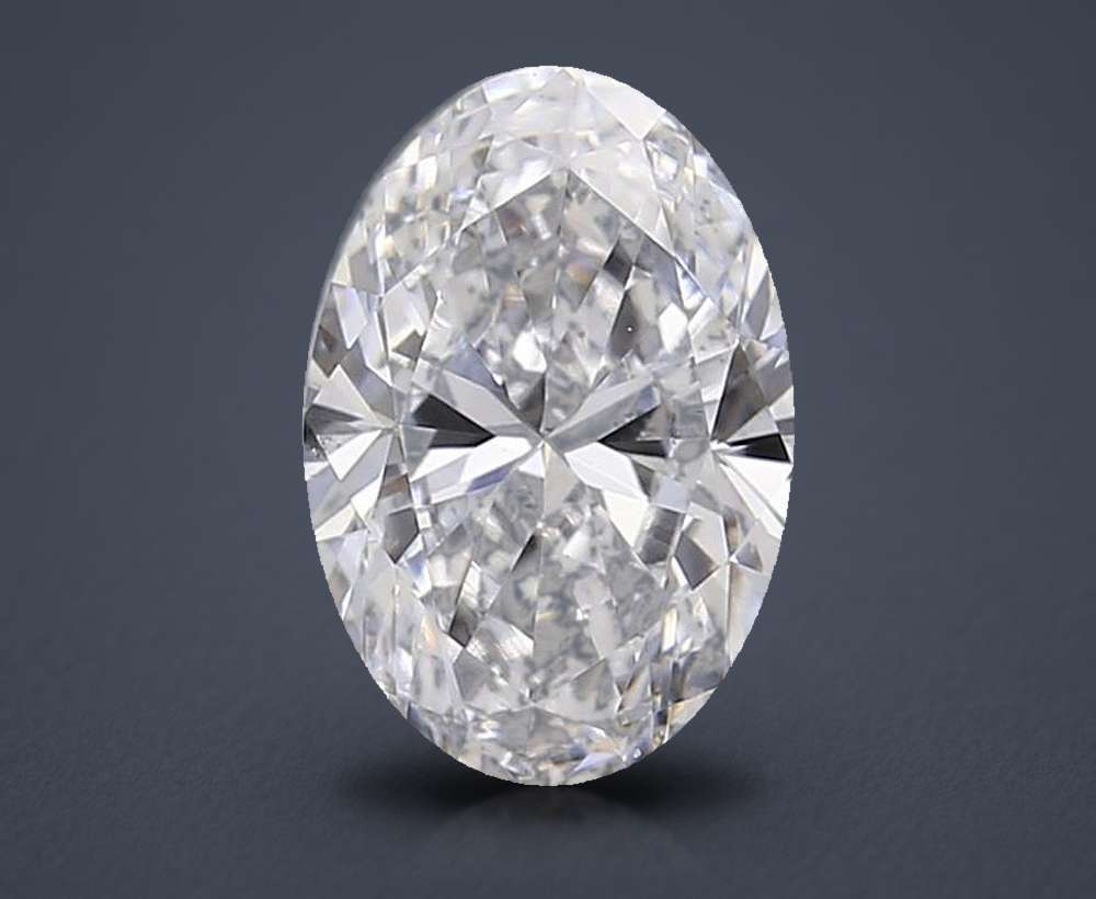 0.62 Carat Oval Lab Diamond