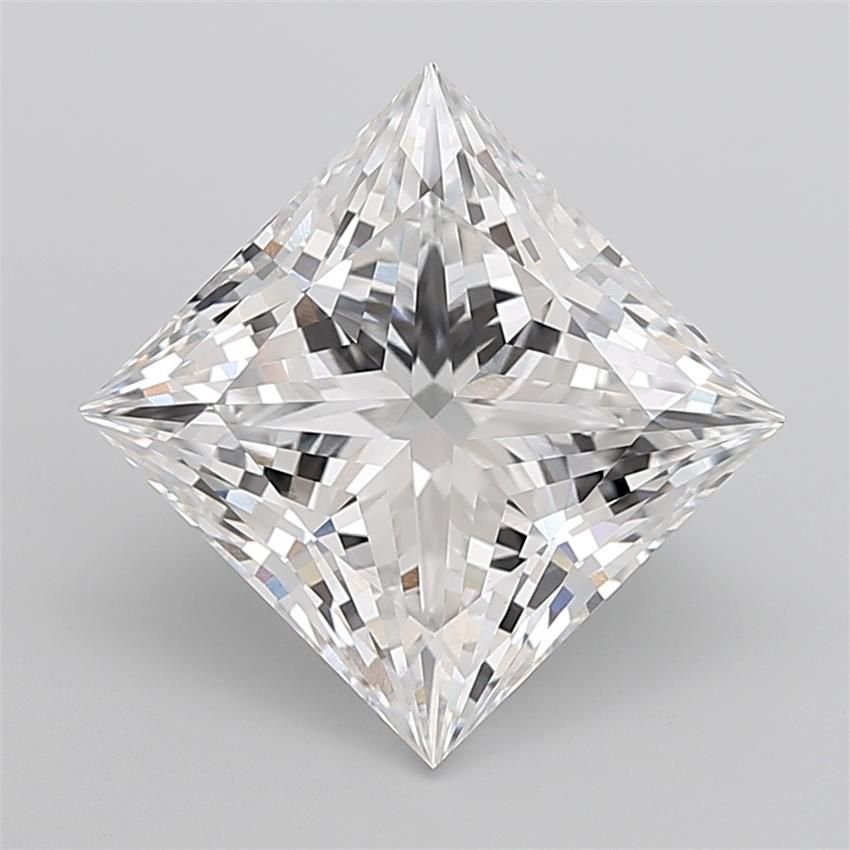 15.23ct E VVS2 Rare Carat Ideal Cut Princess Lab Grown Diamond