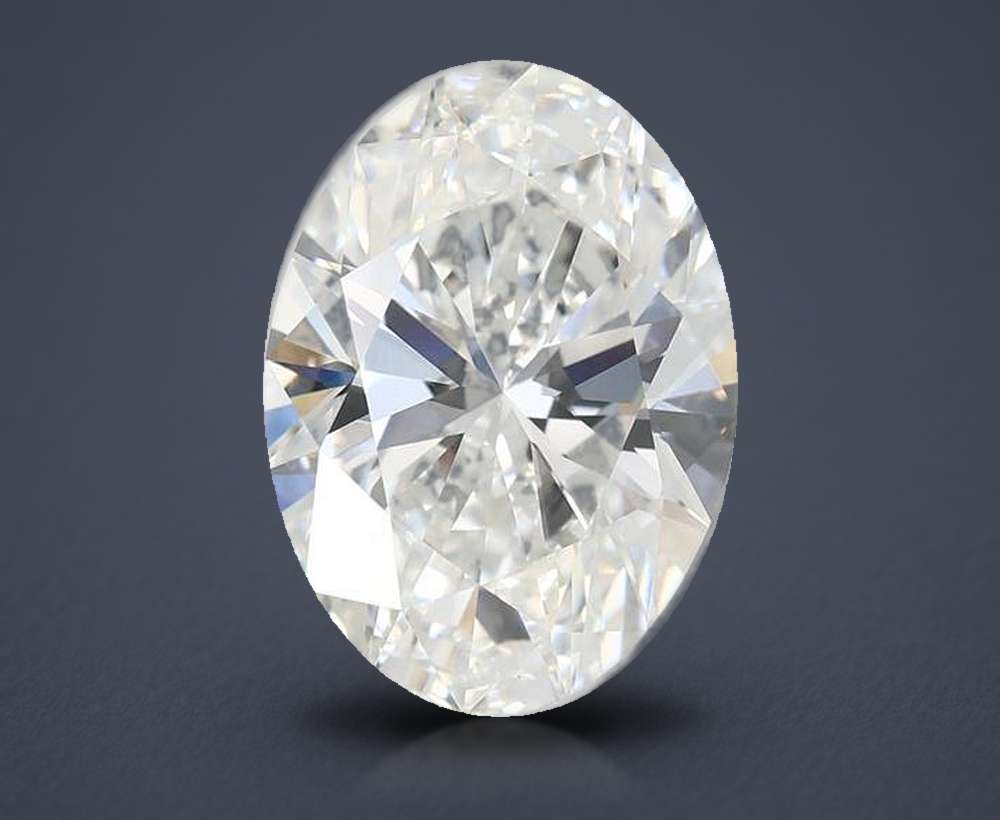4.02 Carat Oval Lab Diamond