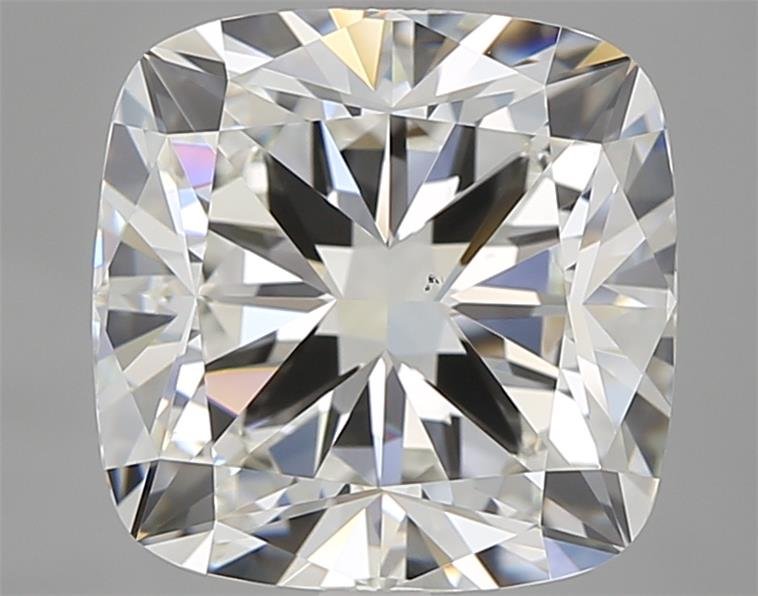 5.07ct I VS2 Rare Carat Ideal Cut Cushion Diamond