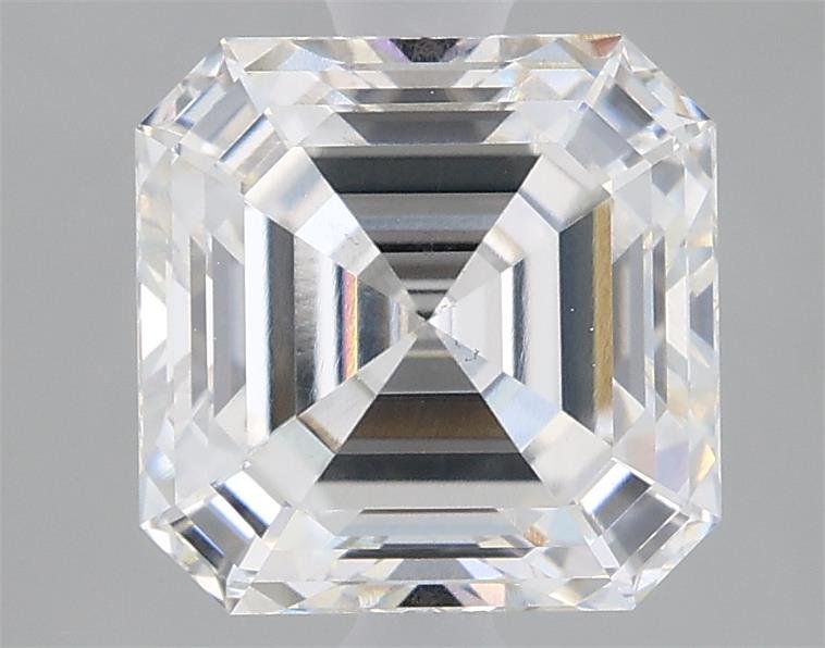 2.10ct F VS1 Rare Carat Ideal Cut Asscher Lab Grown Diamond