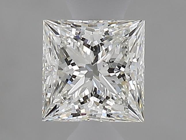 0.54ct I SI1 Rare Carat Ideal Cut Princess Diamond